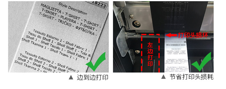 泛越水洗标打印机 FANUUSOFT洗水唛打印机FX6210