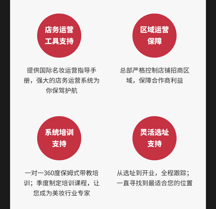 【实体店创业】香港国际名妆加盟 品牌美妆火爆招商