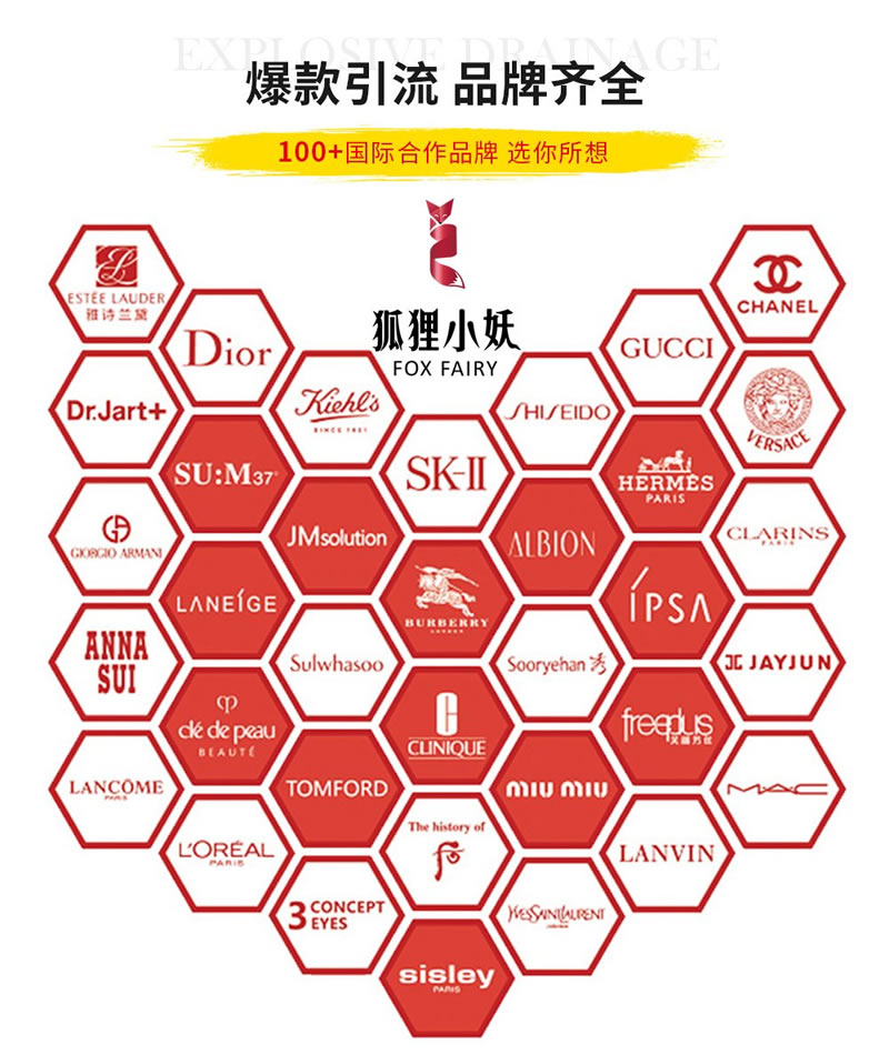 【实体店创业】狐狸小妖化妆品集合店加盟