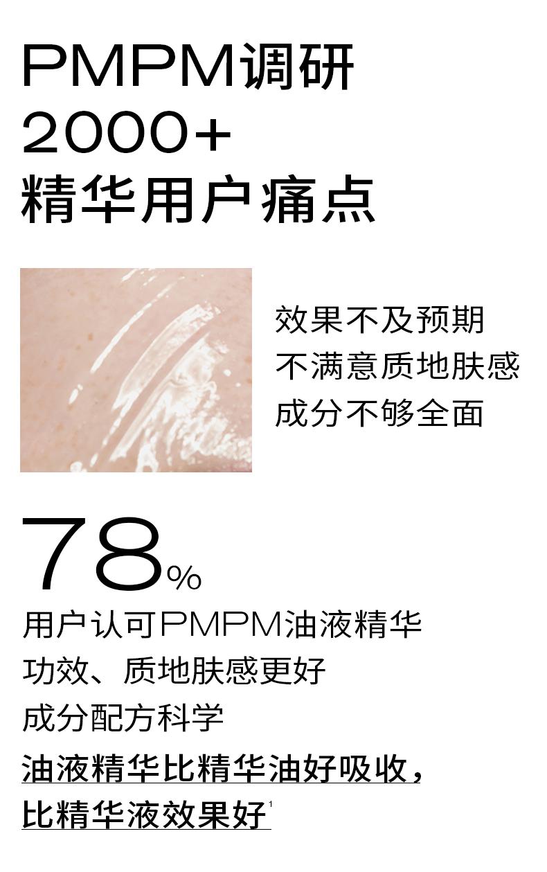 PMPM白松露胶原酵母多效焕能油液精华液 白松露酵母光采紧致修护精华油