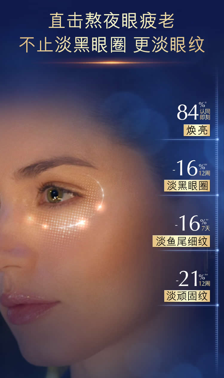 雅诗兰黛特润修护肌活精华眼霜 细胞级眼周抗疲劳衰老淡鱼尾纹第5代小综瓶眼霜